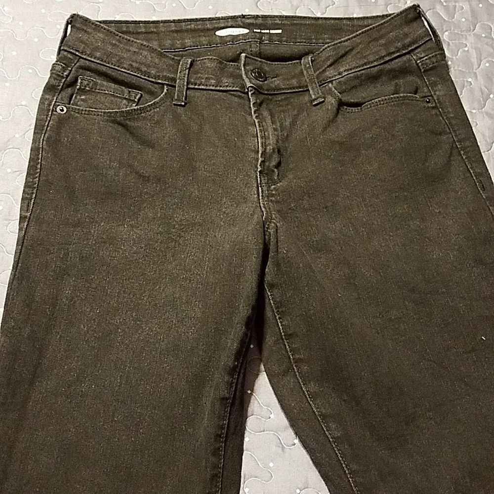 Old Navy Pop Icon skinny black jeans size 6 - Picture 2 of 6
